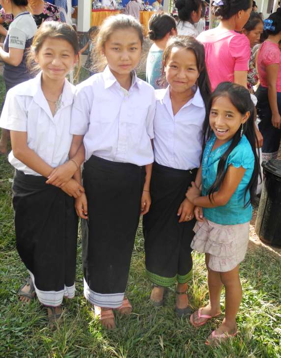 Mädchen aus Laos